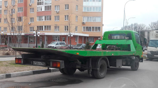 evakuatori v Рузском районе